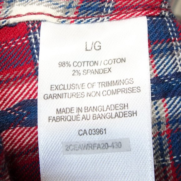 Windriver Red Plaid Western Shirt - Picture 5 of 5